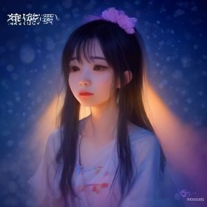 派对电子舞曲音乐歌单封面，霓虹灯光夜店氛围