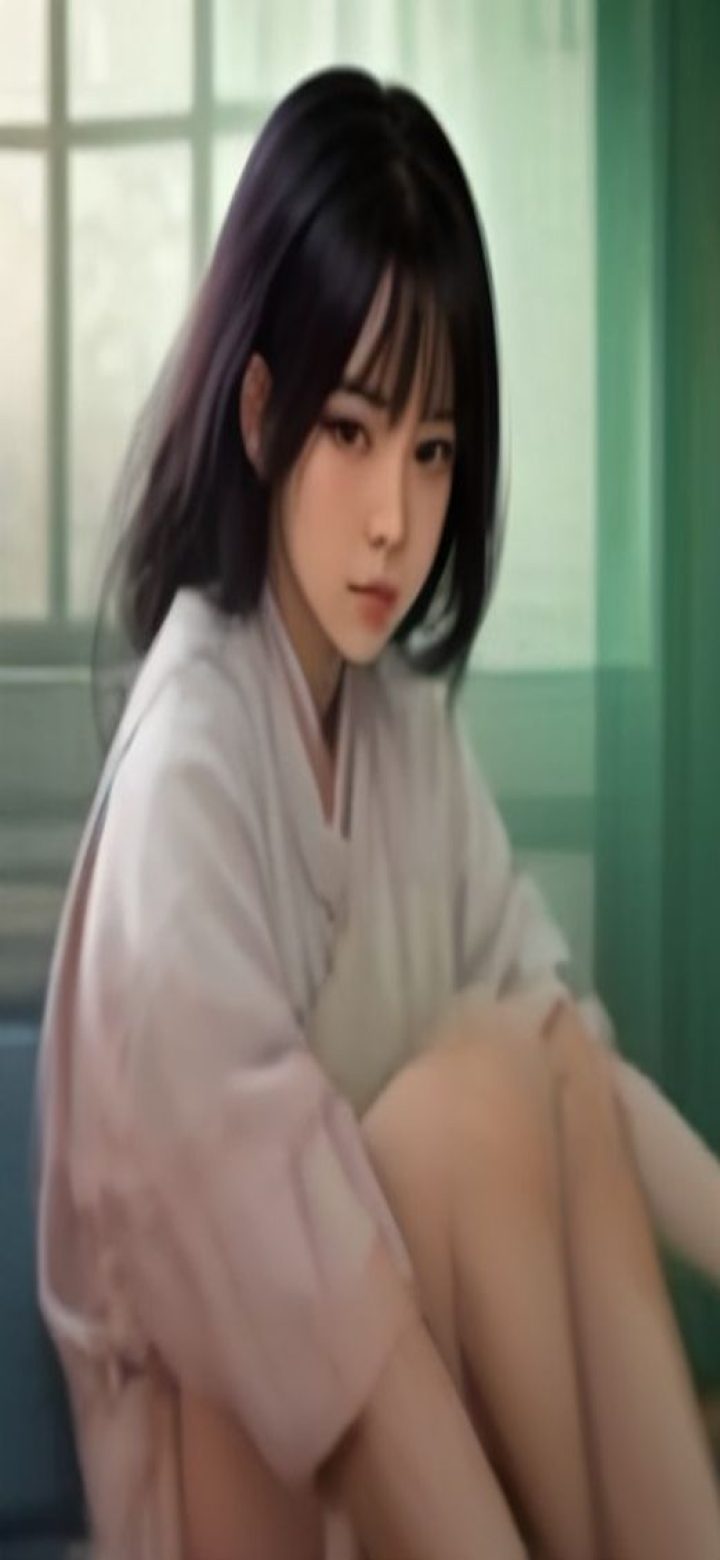 音乐在线听 App 全屏播放页，唱片封面缓慢旋转，底部歌词随节奏逐行高亮滚动