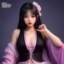 R&B女歌手时尚写真，都市感强，音乐在线听平台新生代艺人